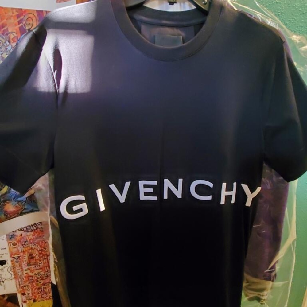 Authentic Givenchy 4G Embroidered Logo Shirt Black